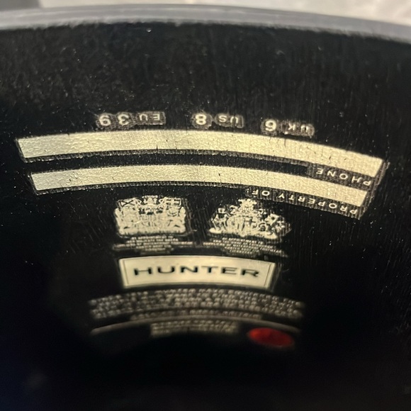 Hunter Tall Rain Boots - Picture 4 of 8